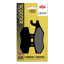 Plăcuță de frână ceramică street SBS 187HF Plăcuță de frână ceramică street SBS 187HF