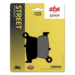 Plăcuță de frână ceramică street SBS 604HF Plăcuță de frână ceramică street SBS 604HF