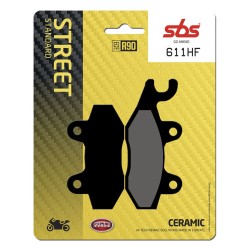 Plăcuță de frână ceramic street SBS 611HF Plăcuță de frână ceramic street SBS 611HF