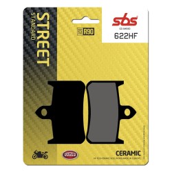 Plăcuță de frână ceramică stradală SBS 622HF Plăcuță de frână ceramică stradală SBS 622HF