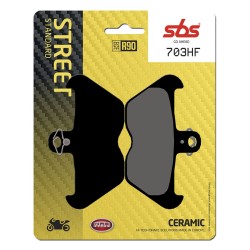 Plăcuță de frână ceramică street SBS 703HF Plăcuță de frână ceramică street SBS 703HF