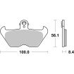 Plăcuță de frână ceramică street SBS 703HF Plăcuță de frână ceramică street SBS 703HF thumb