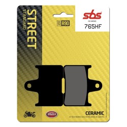 Plăcuță de frână ceramică street SBS 765HF Plăcuță de frână ceramică street SBS 765HF