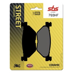 Plăcuță de frână ceramică street SBS 769HF Plăcuță de frână ceramică street SBS 769HF