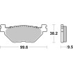 Plăcuță de frână ceramică street SBS 769HF Plăcuță de frână ceramică street SBS 769HF thumb