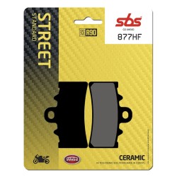 Plăcuță de frână ceramică street SBS 877HF Plăcuță de frână ceramică street SBS 877HF