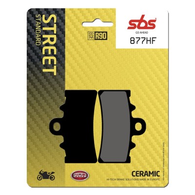 Plăcuță de frână ceramică street SBS 877HF