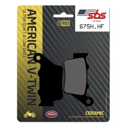 Plăcuță de frână ceramică street SBS 675H.HF Plăcuță de frână ceramică street SBS 675H.HF