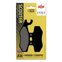 Plăcuță de frână carbon hi-tech street SBS 177CT Plăcuță de frână carbon hi-tech street SBS 177CT