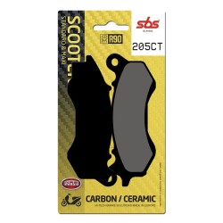Plăcuță de frână carbon hi-tech street SBS 205CT Plăcuță de frână carbon hi-tech street SBS 205CT