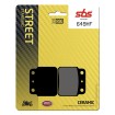 Plăcuță de frână ceramică street SBS 649HF Plăcuță de frână ceramică street SBS 649HF thumb