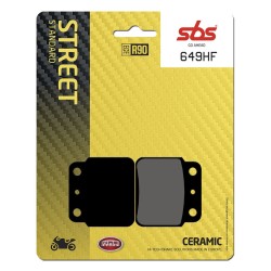 Plăcuță de frână ceramică street SBS 649HF Plăcuță de frână ceramică street SBS 649HF