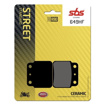 Plăcuță de frână ceramică street SBS 649HF