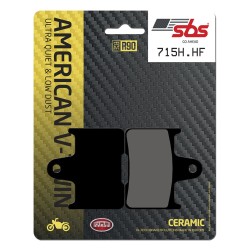 Plăcuță de frână ceramică street SBS 715H.HF