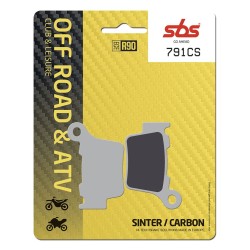 Plăcuță de frână carbon sinter hi-tech SBS 791CS Plăcuță de frână carbon sinter hi-tech SBS 791CS