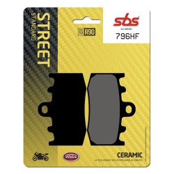 Plăcuță de frână ceramică street SBS 796HF Plăcuță de frână ceramică street SBS 796HF