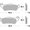 Plăcuță de frână ceramică street SBS 151HF Plăcuță de frână ceramică street SBS 151HF thumb