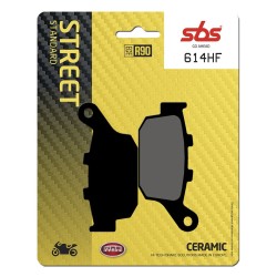 Plăcuță de frână ceramic street SBS 614HF Plăcuță de frână ceramic street SBS 614HF