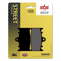 Plăcuță de frână ceramică street SBS 631HF Plăcuță de frână ceramică street SBS 631HF
