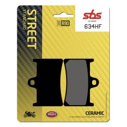 Plăcuță de frână ceramică stradală SBS 634HF Plăcuță de frână ceramică stradală SBS 634HF