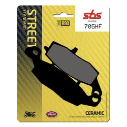 Plăcuță de frână ceramică street SBS 705HF Plăcuță de frână ceramică street SBS 705HF