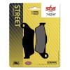 Plăcuță de frână ceramică stradală SBS 742HF