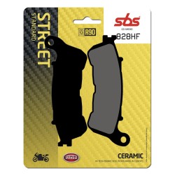 Plăcuță de frână ceramică street SBS 828HF Plăcuță de frână ceramică street SBS 828HF
