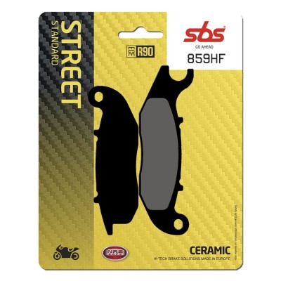 Plăcuță de frână ceramică street SBS 859HF
