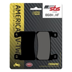 Plăcuță de frână ceramică street SBS 860H.HF Plăcuță de frână ceramică street SBS 860H.HF