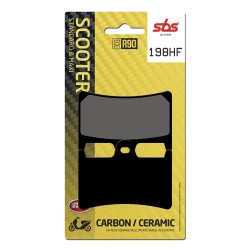 Plăcuță de frână ceramică street SBS 198HF Plăcuță de frână ceramică street SBS 198HF
