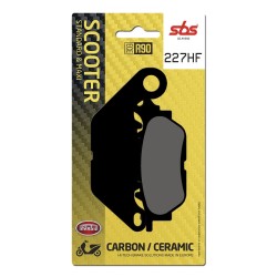 Plăcuță de frână ceramică street SBS 227HF Plăcuță de frână ceramică street SBS 227HF