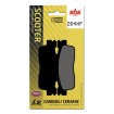Plăcuță de frână ceramică street SBS 204HF Plăcuță de frână ceramică street SBS 204HF thumb