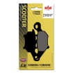 Plăcuță de frână ceramică street SBS 206HF Plăcuță de frână ceramică street SBS 206HF thumb