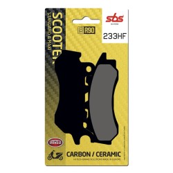Plăcuță de frână ceramică street SBS 233HF Plăcuță de frână ceramică street SBS 233HF