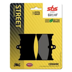 Plăcuță de frână HF-series carbon/ceramic SBS 601HF Plăcuță de frână HF-series carbon/ceramic SBS 601HF