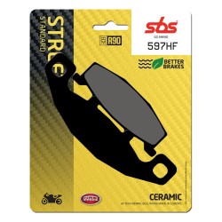 Plăcuță de frână ceramică street SBS 597HF
