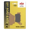 Plăcuțe de frână SBS 675SI SBS 675SI