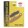 Plăcuțe de frână Sinter Carbon Offroad SBS 726SI
