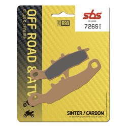 Plăcuțe de frână Sinter Carbon Offroad SBS 726SI Plăcuțe de frână Sinter Carbon Offroad SBS 726SI