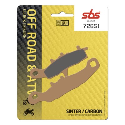 Plăcuțe de frână Sinter Carbon Offroad SBS 726SI Plăcuțe de frână Sinter Carbon Offroad SBS 726SI