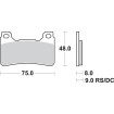 Plăcuțe de frână SBS 809HS SBS 809HS Plăcuțe de frână SBS 809HS SBS 809HS thumb