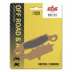 Plăcuță de frână sinter carbon offroad SBS 801SI thumb
