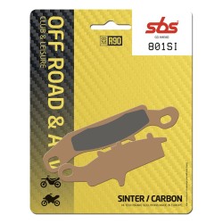 Plăcuță de frână sinter carbon offroad SBS 801SI Plăcuță de frână sinter carbon offroad SBS 801SI