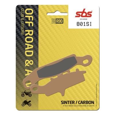 Plăcuță de frână sinter carbon offroad SBS 801SI Plăcuță de frână sinter carbon offroad SBS 801SI