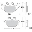 Plăcuțe de frână SBS 810SI.S SBS 810SI Plăcuțe de frână SBS 810SI.S SBS 810SI thumb