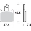 Plăcuțe de frână SBS 838HS SBS 838HS Plăcuțe de frână SBS 838HS SBS 838HS thumb