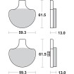 Plăcuță de frână SBS 579HHS SBS 579H.HS Plăcuță de frână SBS 579HHS SBS 579H.HS thumb