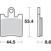 Plăcuță de frână SBS 740HS SBS 740HS Plăcuță de frână SBS 740HS SBS 740HS thumb