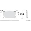 Plăcuță de frână SBS 193CT SBS 193CT Plăcuță de frână SBS 193CT SBS 193CT thumb