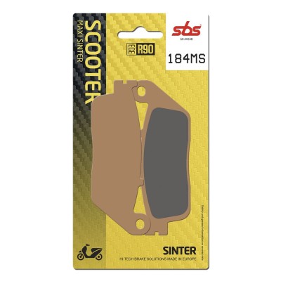 Plăcuță de frână SBS 184MS SBS 184MS Plăcuță de frână SBS 184MS SBS 184MS